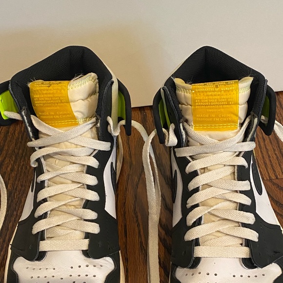 Men’s Jordan 1 high “volt” sneakers size 8 ⚡️ - Picture 6 of 11
